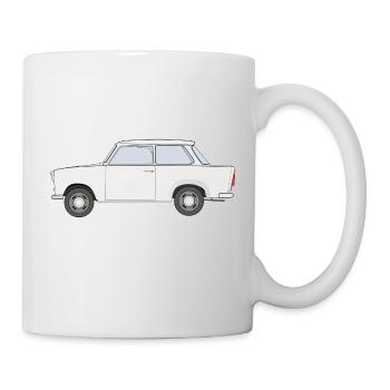 Trabi - Tasse - Weiß - Rechts