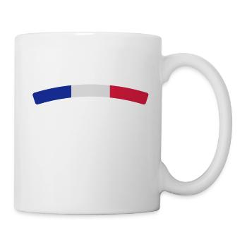 Frankreich - Tasse - Weiß - Rechts