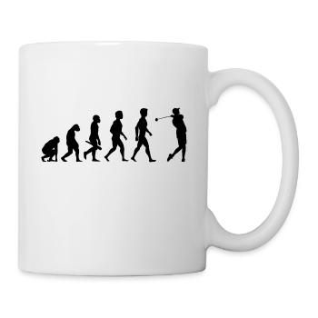 golfsport golfplatz golfspieler caddy golfer green - Tasse - Weiß - Rechts