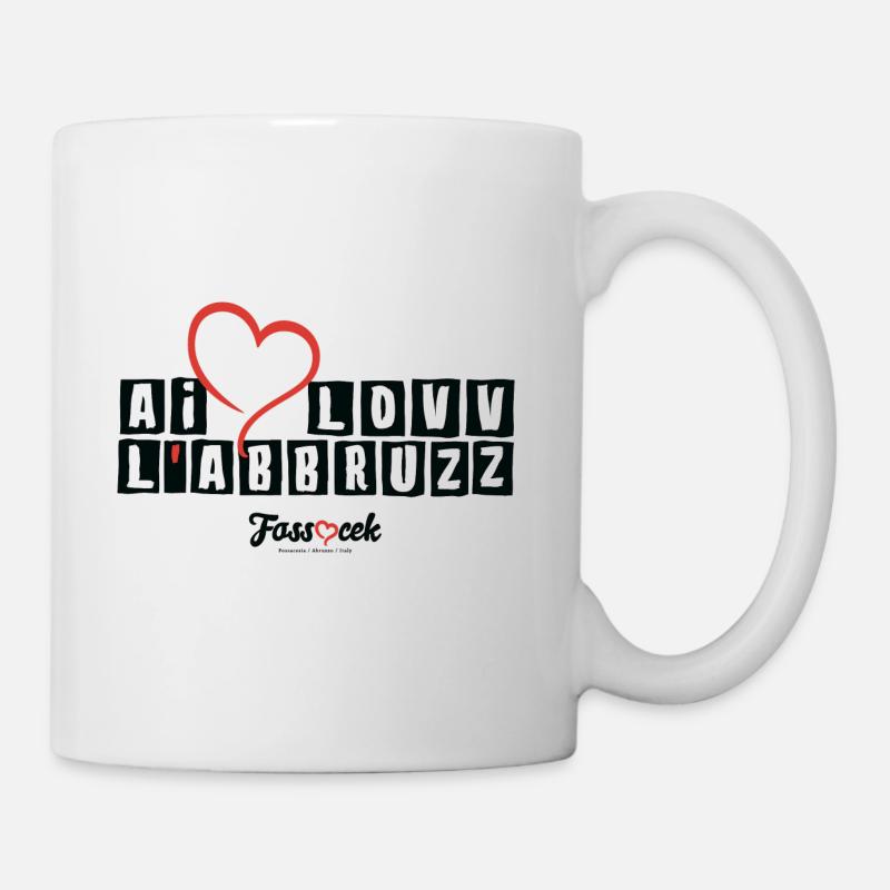 In lovv L ‚Abbruzz - Tasse - Weiß