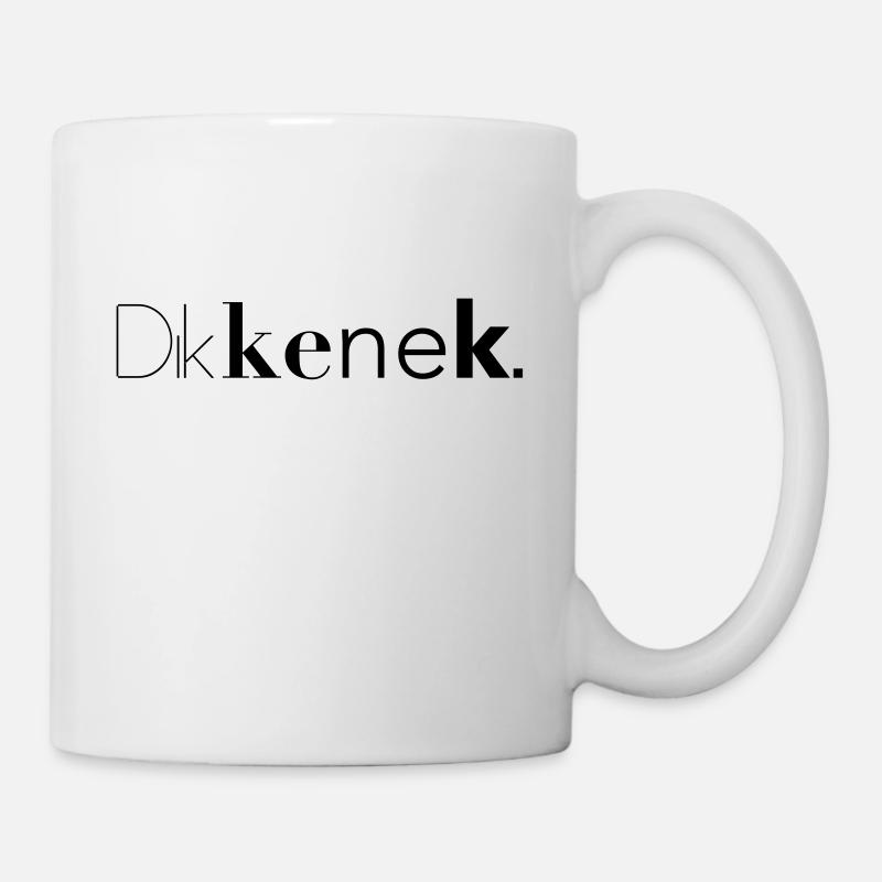 dikkenek - Mug blanc - blanc