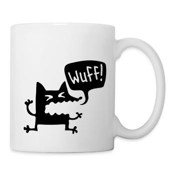 trame - Chien - Mug blanc - blanc - Droite