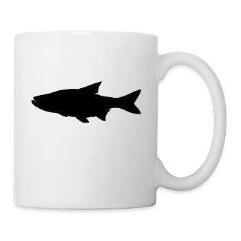 Fish silhouette asp - Mug - white - Right