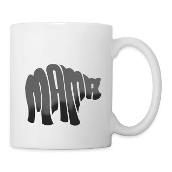 Cadeau de fête des mères Mama Bear - Chemise - Mug blanc - blanc - Droite