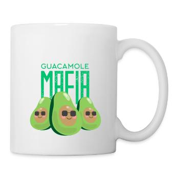 Cadeau drôle de chemise d'avocat de mafia de Guacamole - Mug blanc - blanc - Droite
