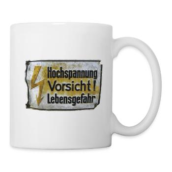 DK vintage sign - Mug - white - Right