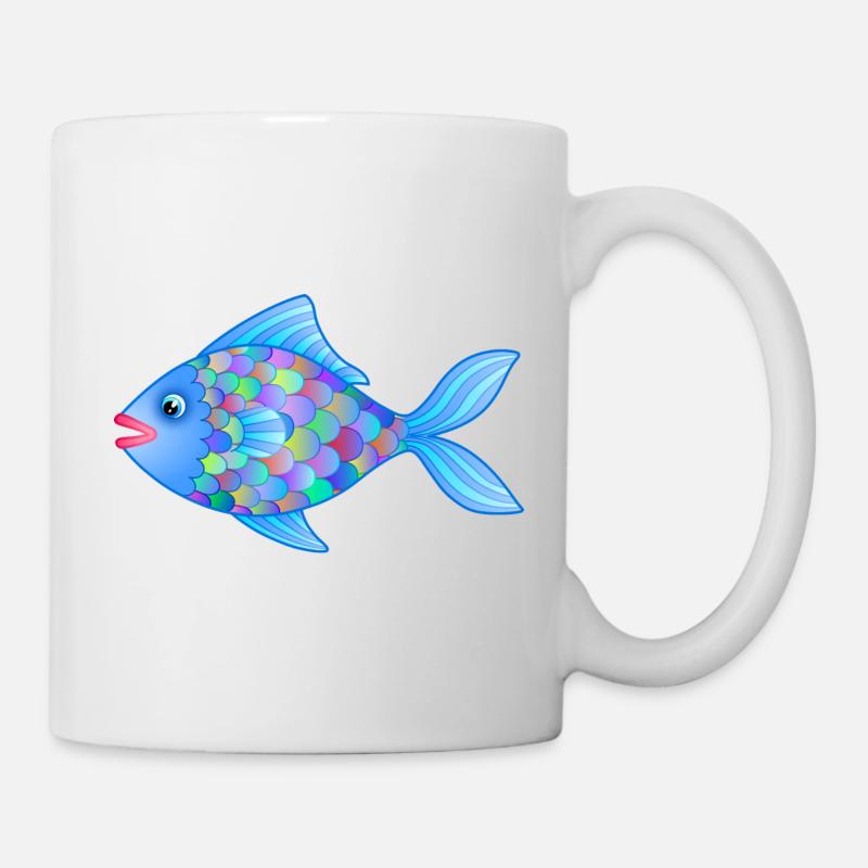 Fatty the Fish - Mug - white
