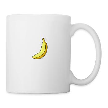 banane - Mug blanc - blanc - Droite