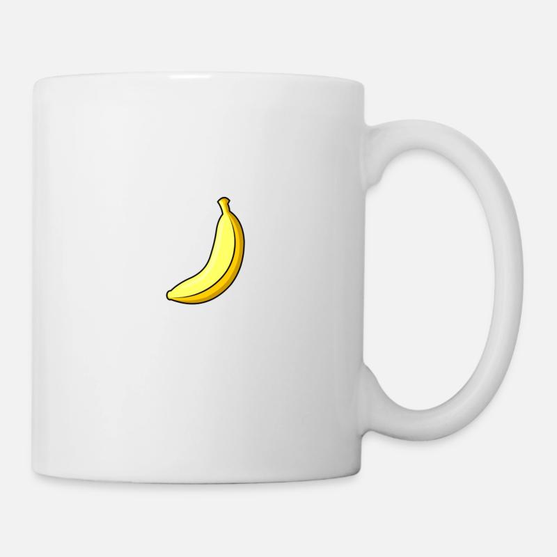 Banane - Tasse - Weiß