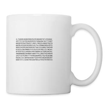 Euler number - Mug - white - Right