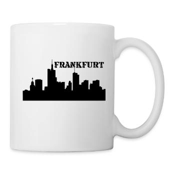 Frankfurt - skyline - Mug - white - Right