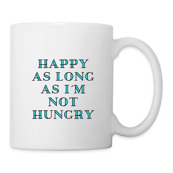 Affamé - Mug blanc - blanc - Droite