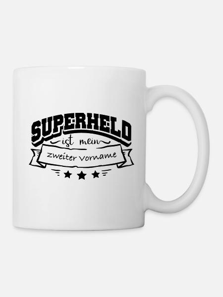 First name Superhero - Mug - white