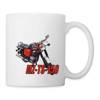 MZ TS 150 - Tasse - Weiß - Rechts