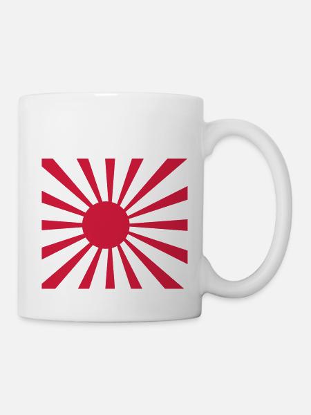 Strahlen - Tasse - Weiß