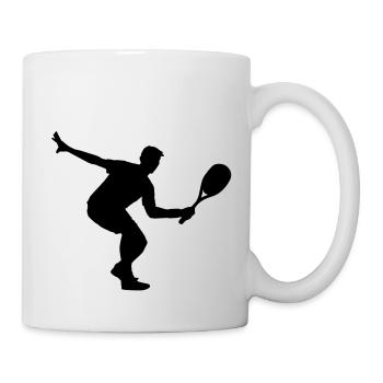 squash___f1 - Mug blanc - blanc - Droite