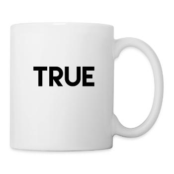 stylish design, true - Mug - white - Right