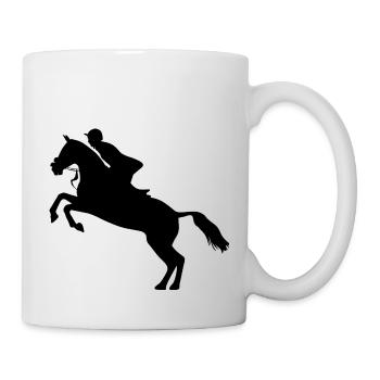 Equitation Equitation équestre Equestre sport équestre - Mug blanc - blanc - Droite