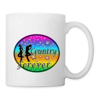 country forever - Mug blanc - blanc - Droite