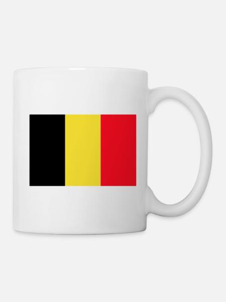 Belgium, Belgium flag, Belgium flag, world champion - Mug - white