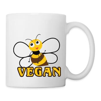 Idée de cadeau de végétarien végétarien - Mug blanc - blanc - Droite