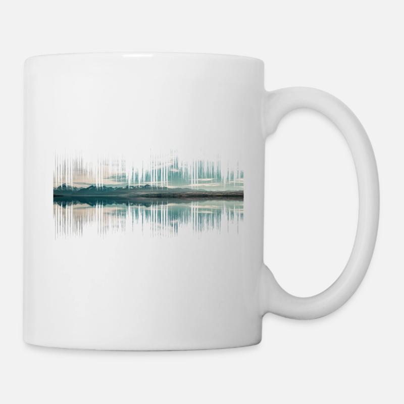 Audio Neuseeland Musik Geschenk - Tasse - Weiß