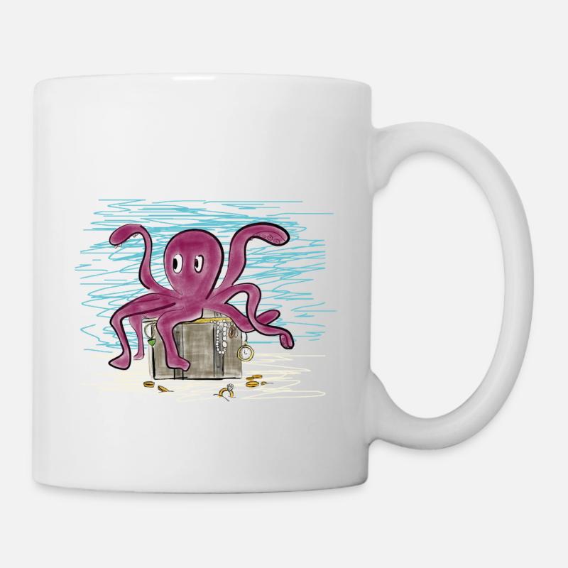 Sweetheart octopus - Mug - white