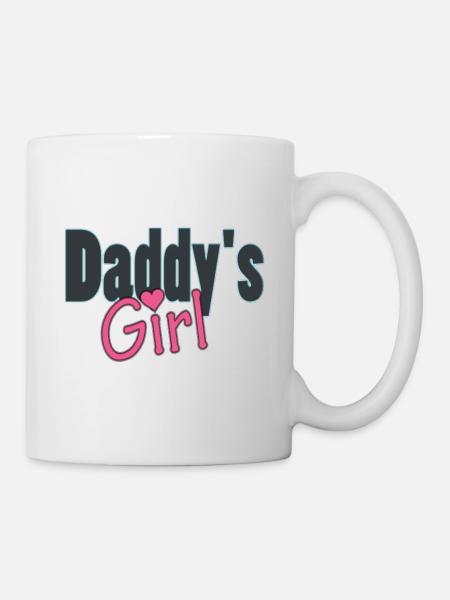 daddy's girl - Mug - white