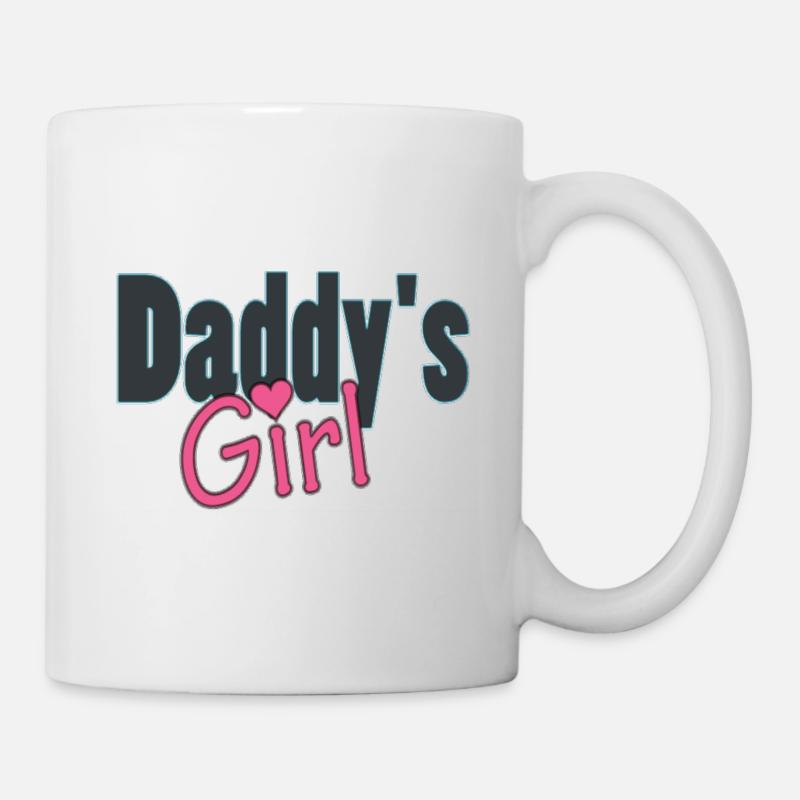 daddy's girl - Mug blanc - blanc