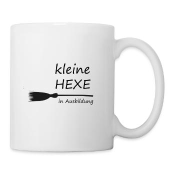 Kleine Hexe in Ausbildung - Tasse - Weiß - Rechts