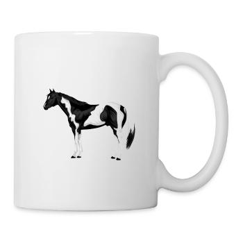 American Paint Horse - Mug blanc - blanc - Droite
