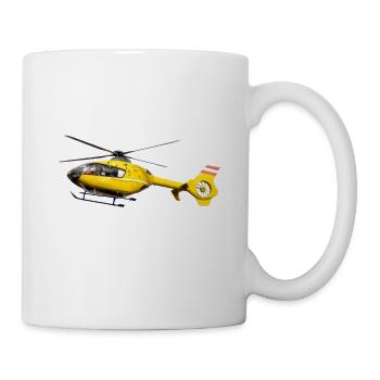 Hélicoptère de sauvetage EC135 - Mug blanc - blanc - Droite