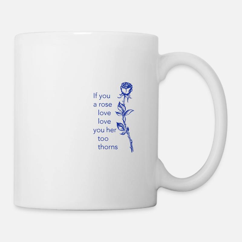 rose - Mug - white