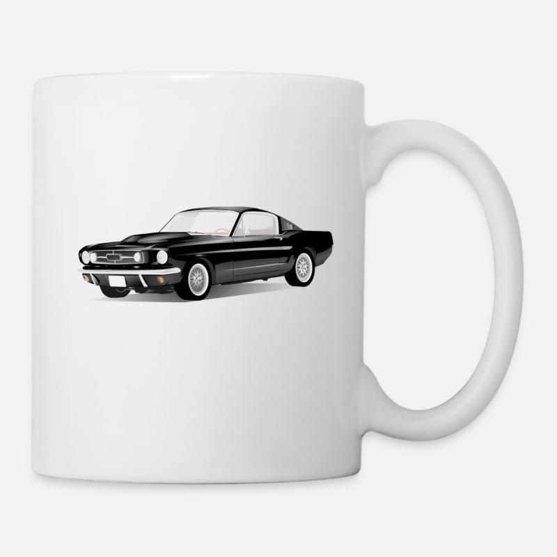 Voiture de sport - Mug blanc - blanc