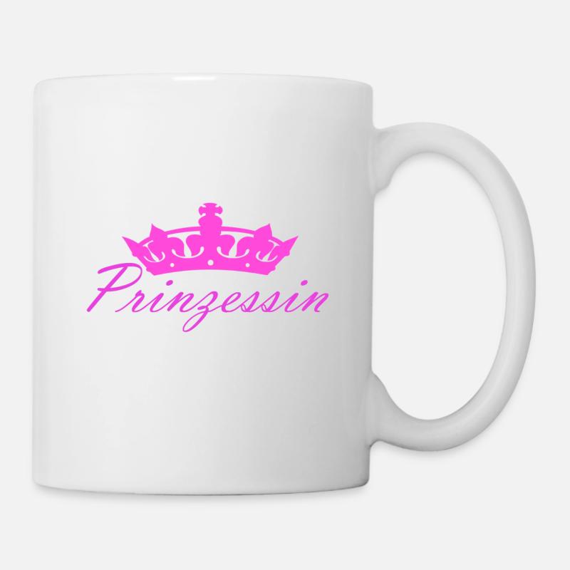 Prinzessin Krone - Tasse - Weiß