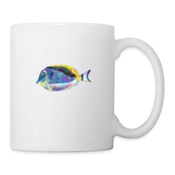 Doctor fish pattern - Mug - white - Right