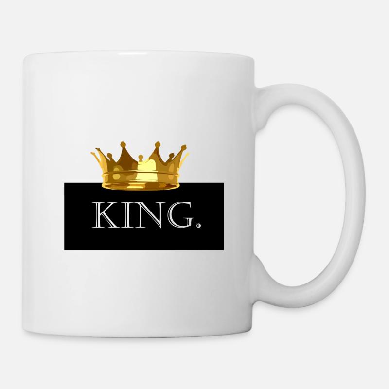 KING KRONE - Tasse - Weiß