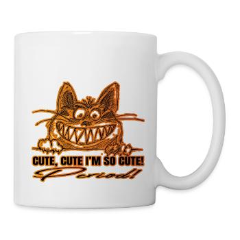 Cute, cute I'm so cute! - Mug - white - Right