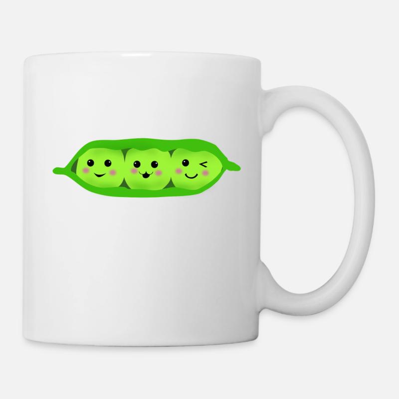 three pea in a pod - Tasse - Weiß