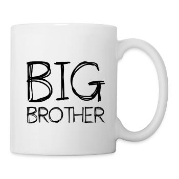 Big Brother Big frère frères et soeurs - Mug blanc - blanc - Droite