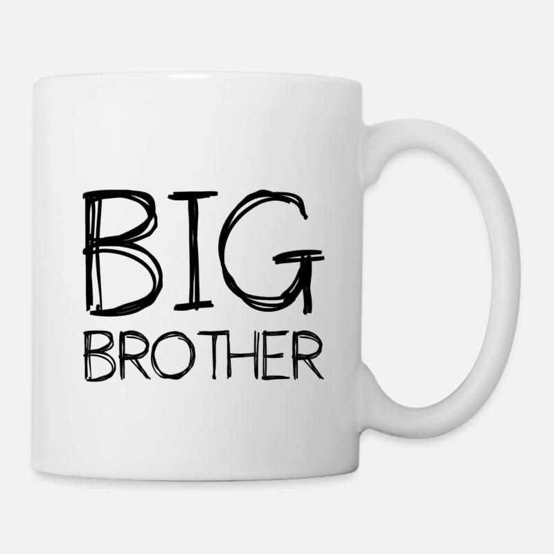 Big Brother Big frère frères et soeurs - Mug blanc - blanc
