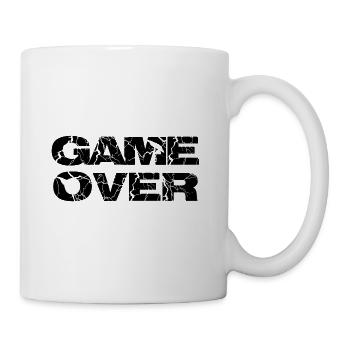 Game Over - Tasse - Weiß - Rechts