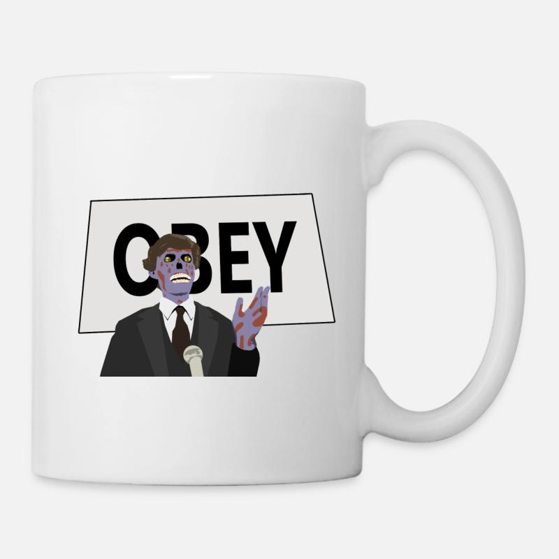 Obey - Mug blanc - blanc