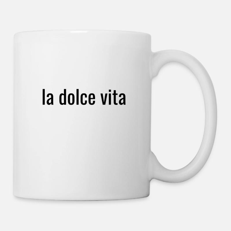 La dolce vita - Mug blanc - blanc