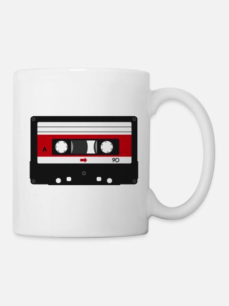 Kasette - Tasse - Weiß