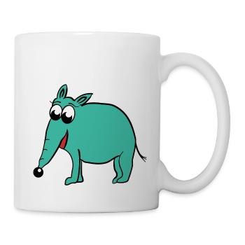 animal aux États-Unis - Mug blanc - blanc - Droite