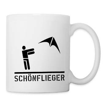 Schönflieger - Tasse - Weiß - Rechts