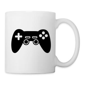 Videospiel-Konsole - Tasse - Weiß - Rechts