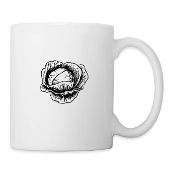 Ein Kohl! Geschenkidee - Tasse - Weiß - Rechts