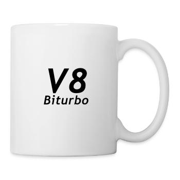 v8Biturbo - Tasse - Weiß - Rechts